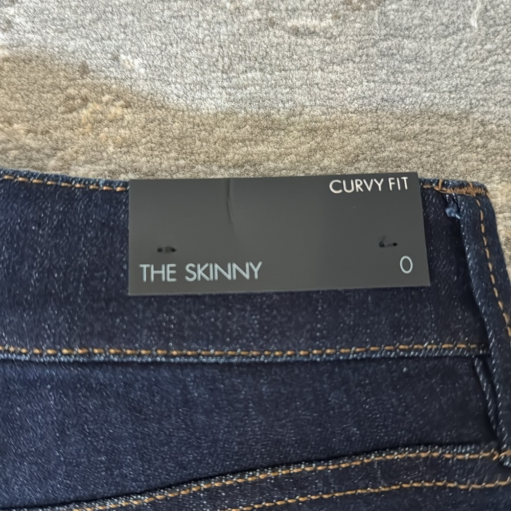 NWT Ann Taylor Curvy Fit Skinny Jeans (Size 0) - Picture 4 of 7